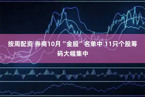 按周配资 券商10月“金股”名单中 11只个股筹码大幅集中